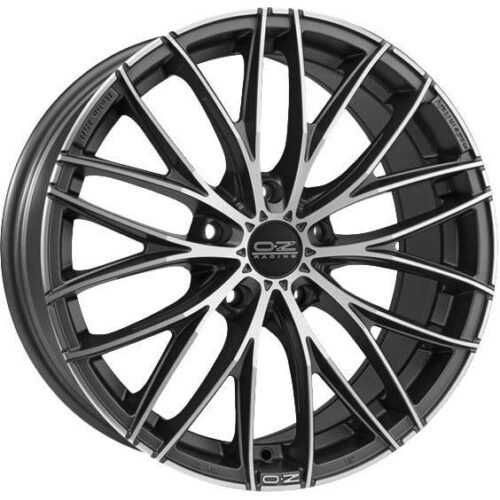 OZ Racing Italia 150 Matt Dark Graphite Diamond Cut 7×17 5×100 ET35 CB68,0 Conical 60° Tuner 60° 650 kg W0189720049