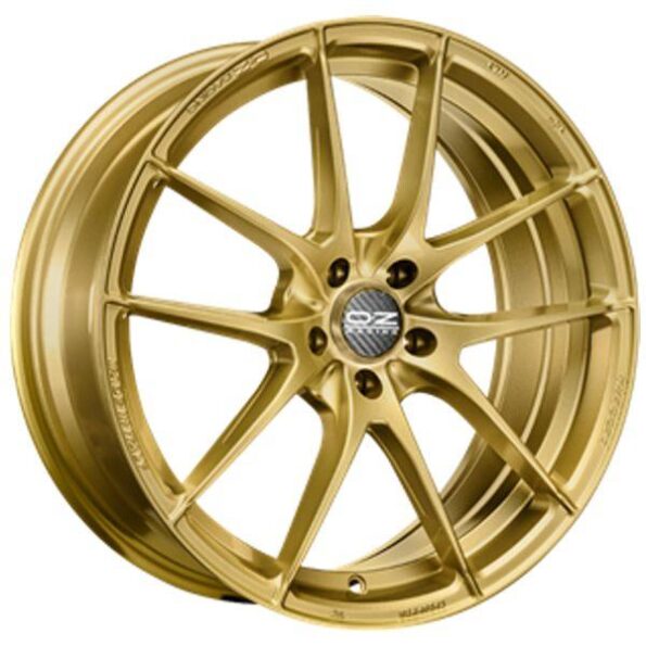 OZ Racing Leggera HLT Race Gold 7,5x17 5x100 ET35 CB68,0 Conical 60° Tuner 60° 630 kg W0197520076