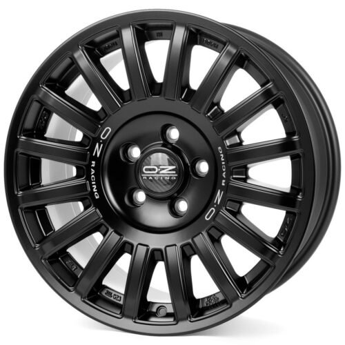 OZ Racing Rally Raid Matt Black Silver Lettering 8×17 5×112 ET35 CB79,0 R12 850 kg W01C00250AR9