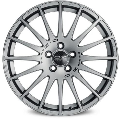 OZ Racing Superturismo GT Grigio Corsa Black Lettering 6×14 4×108 ET15 CB65,1 60° 480 kg W01904051P5