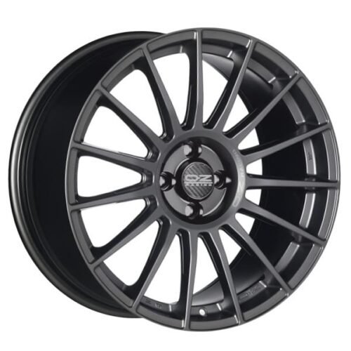 OZ Racing Superturismo LM Matt Graphite Silver Lettering 8×18 5×120 ET40 CB79,0 60° 705 kg W0185421046