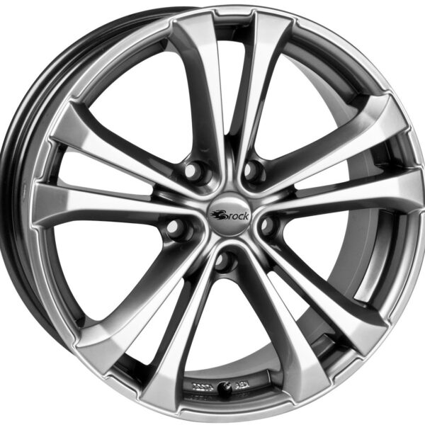 RC Design RC17 Chromsilber (CSS) 7x16 5x100 ET46 CB63,4 60° 650 kg 495551