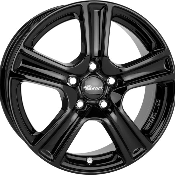 RC Design RC19 Schwarz Glanz (SG) 5,5x15 4x100 ET42 CB60,1 60° 550 kg 304569