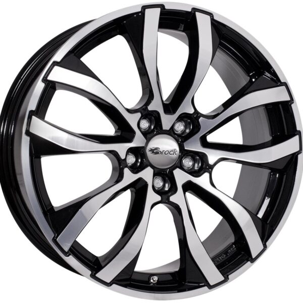 RC Design RC23 Schwarz Glanz Voll-Poliert (SGVP) 8x18 5x114.3 ET45 CB72,6 60° 840 kg 456729