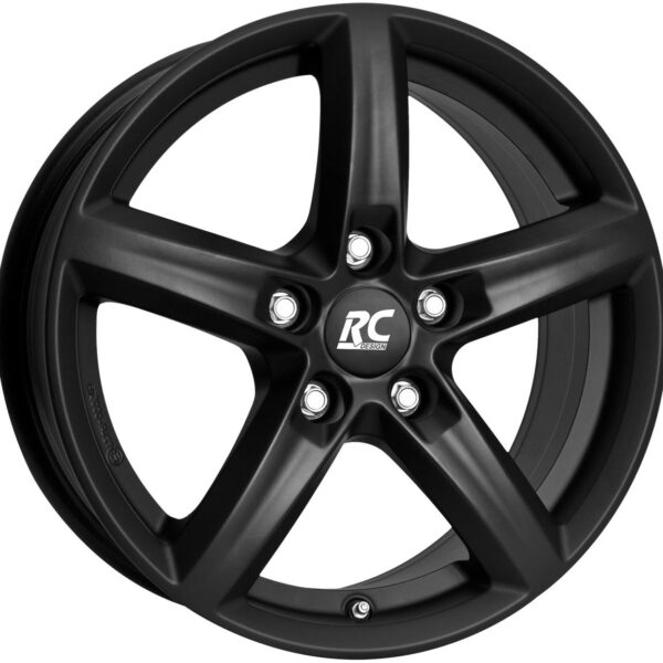RC Design RC24 Schwarz Klar Matt (SKM) 7,5x17 5x114.3 ET45 CB72,6 60° 705 kg 488089