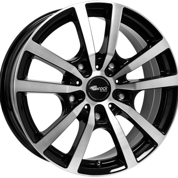 RC Design RC25T Schwarz Glanz Voll-Poliert (SGVP) 7x17 5x160 ET55 CB65,1 Flat 1100 kg 331138