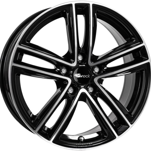 RC Design RC27 Schwarz Glanz Voll-Poliert (SGVP) 7x19 5x114.3 ET40 CB66,1 (only OE Cap, no cap included) 60° 750 kg 320378