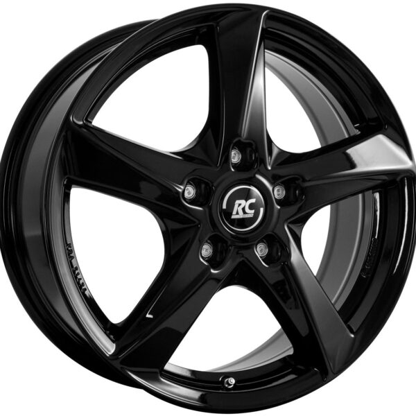 RC Design RC30T Schwarz Glanz (SG) 7x17 5x120 ET55 CB65,1 R14 880 kg 318818