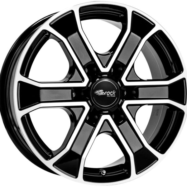 RC Design RC31 Schwarz Glanz Voll-Poliert (SGVP) 7x16 6x139.7 ET38 CB67,1 Flat 1200 kg 308512