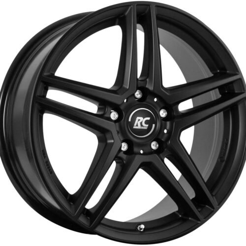 RC Design RCD17 Satin Black Matt (SBM) 6,5×16 5×112 ET49 CB66,6 R14 740 kg 324598