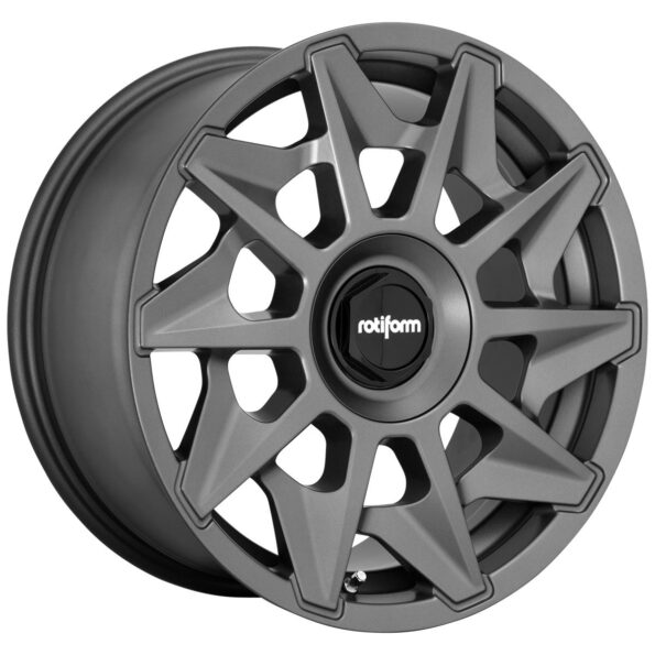 Rotiform R128 Cvt Matte Anthracite 8,5x19 5x112 ET45 CB72,6 (PCD2: 5x120) 60° 725 kg R1281985F4+45