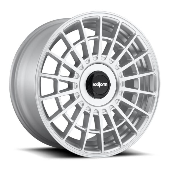 Rotiform R143 Las-R Gloss Silver 10x20 5x114.3 ET40 CB72,6 (PCD2: 5x120) 60° 725 kg R143200052+40