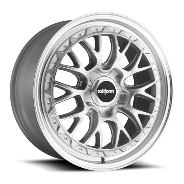 Rotiform R155 Lsr Gloss Silver Machined 8,5x18 5x112 ET35 CB66,6 60° 725 kg R1551885F8+35