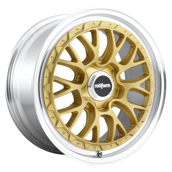 Rotiform R156 Lsr Matte Gold Machined 8,5x18 5x112 ET45 CB66,6 60° 725 kg R1561885F8+45