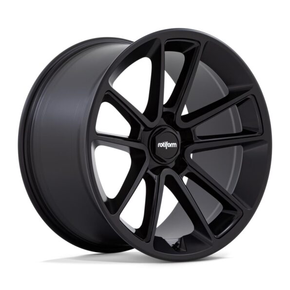 Rotiform R194 Btl Matte Black With Black Details 12x22 5x112 ET35 CB66,6 60° 997 kg R194222044+35