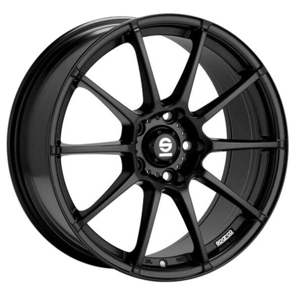 Sparco Assetto Gara Matt Black 8,5x20 5x114.3 ET35 CB64,1 60° 745 kg W2909300139
