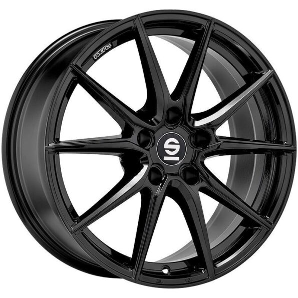 Sparco DRS Gloss Black 8x18 5x112 ET35 CB73,1 60° 725 kg W29074503C5