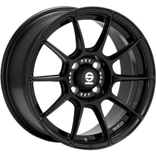 Sparco FF1 Gloss Black 7×17 4×100 ET40 CB63,3 60° 570 kg W29081502C5