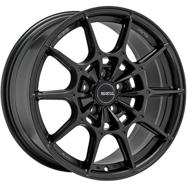 Sparco FF2 Matt Black 8,5x18 5x100 ET45 CB63,4 60° 650 kg W2910650053