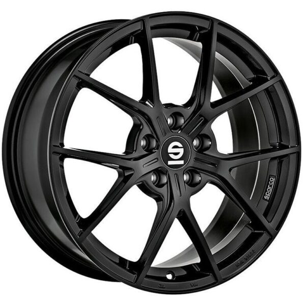 Sparco Podio Gloss Black 8x18 5x100 ET35 CB63,3 60° 610 kg W29098500C5