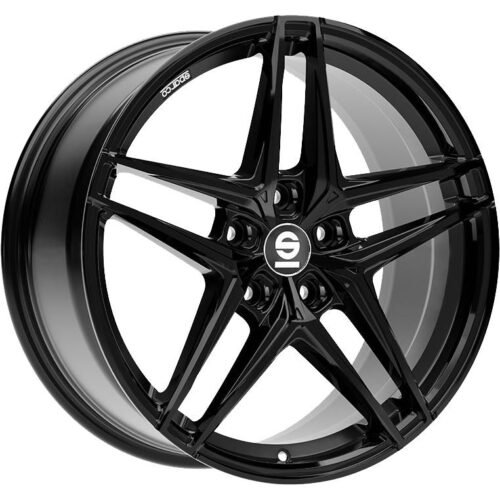 Sparco Record Gloss Black 7,5×17 5×112 ET35 CB73,1 60° 650 kg W29095504C5