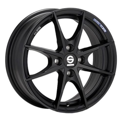 Sparco Trofeo 4 Matt Black 6,5×16 4×108 ET42 CB63,4 60° 550 kg W2906600153