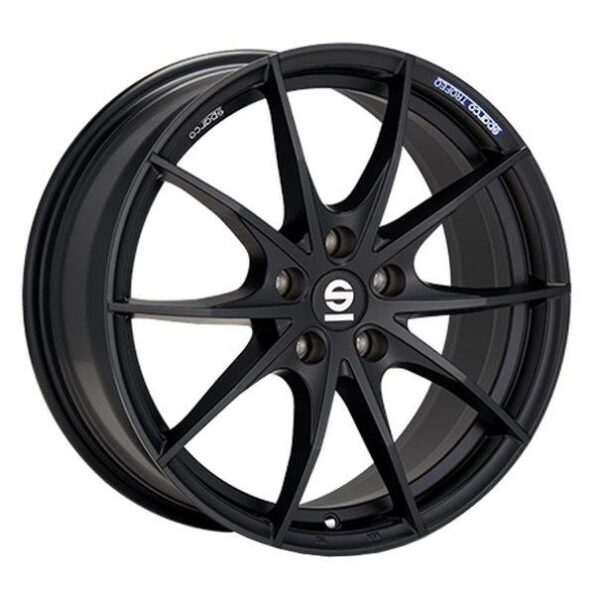 Sparco Trofeo 5 Matt Black 7,5x17 5x100 ET48 CB63,3 60° 610 kg W2906250153