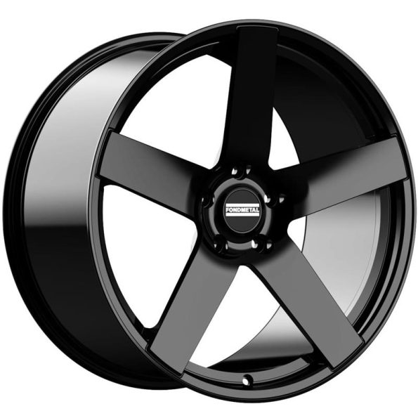Fondmetal Istar Glossy Black 9x20 5x120 ET42 CB72,6 Flat 1000 kg RF18490