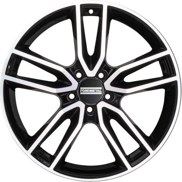 Fondmetal Koros Glossy Black Machined 8,5x18 5x112 ET56 CB57,1 R14 850 kg RF18913