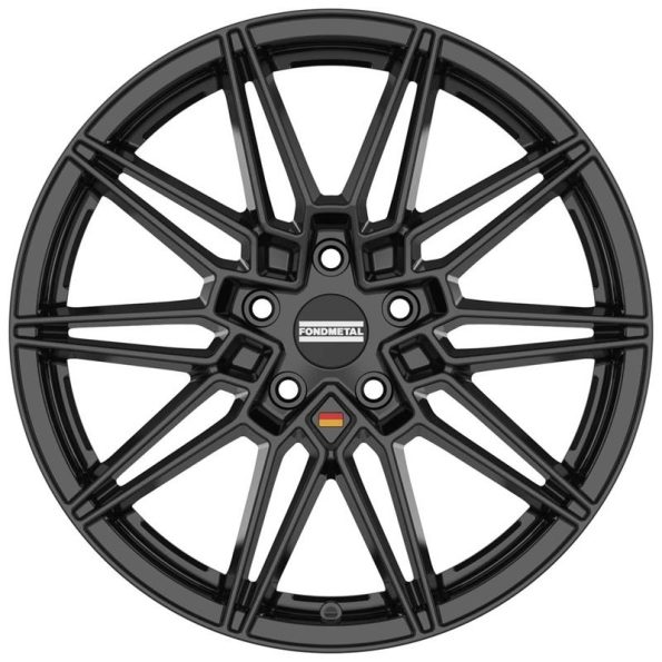 Fondmetal Thoe Glossy Black 9x19 5x112 ET41 CB66,6 60° 775 kg RF18560