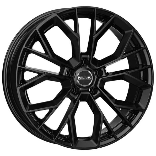 MAK Stilo Gloss Black 8,5x21 5x112 ET35 CB76,0 60° 860 kg F8521TSGB35W